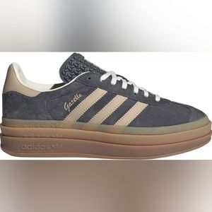 adidas Gazelle Bold Grey Magic Beige Gum W - IE0428 Size 6.5
